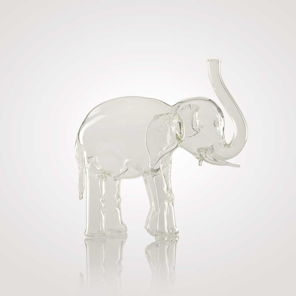 Elefánt formájú díszpalack