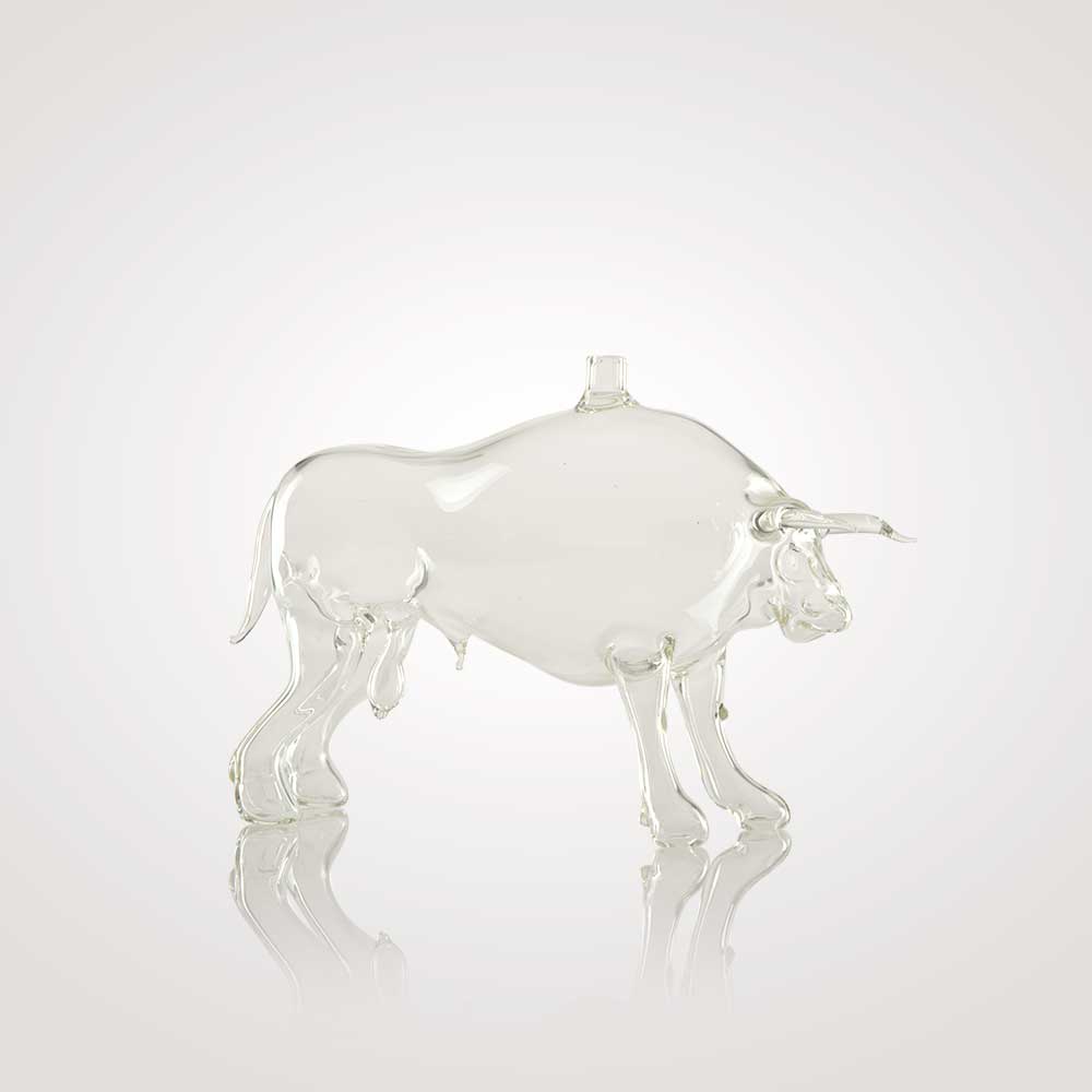 Bika formájú díszpalack